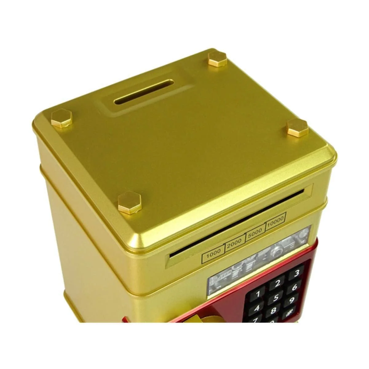 Скарбничка-сейф efaso Electronic Creative Action золота, фото №2