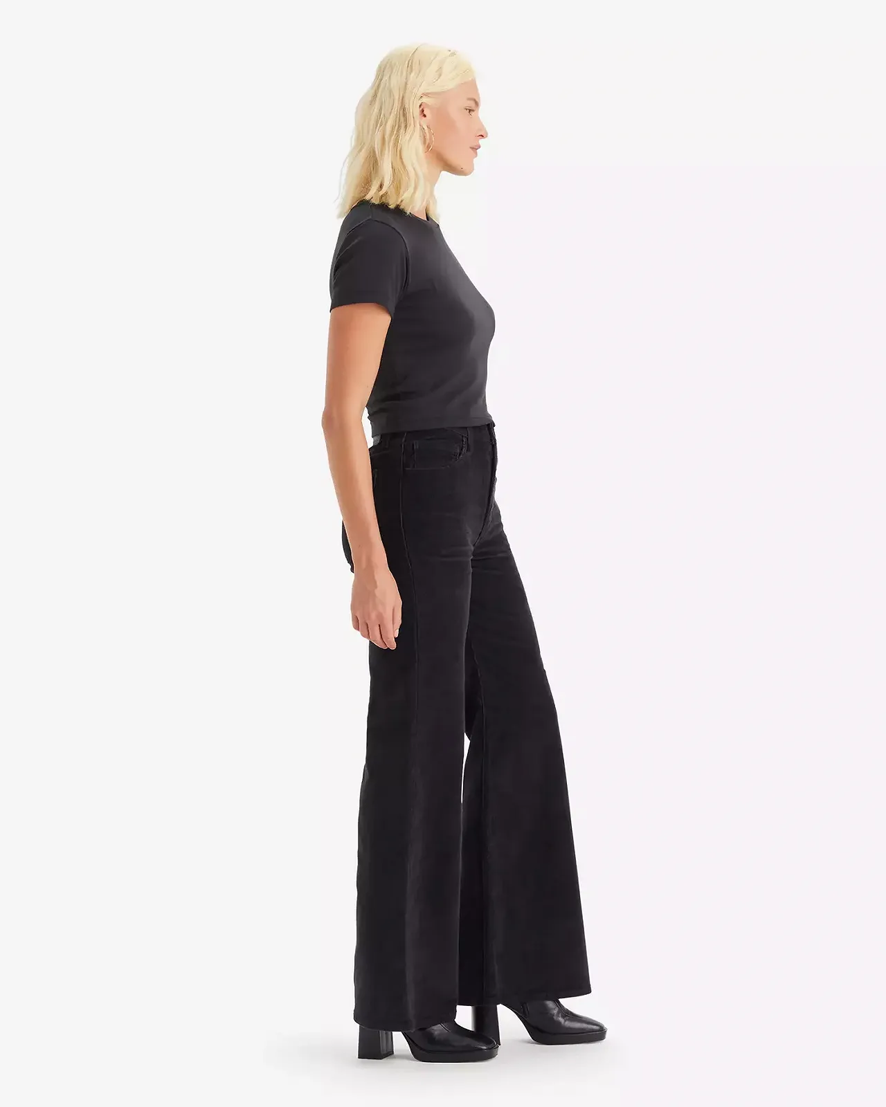 Жіночі джинси-кльош Levis - Ribcage Bells Caviar - 24 32, фото №2