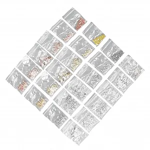 Набор страз для ногтей 24 ячейки, 3D разноцветные стразы для украшения ногтей, для DIY изделий и ювелирных аксессуаров synthetic.ua - Фото 1