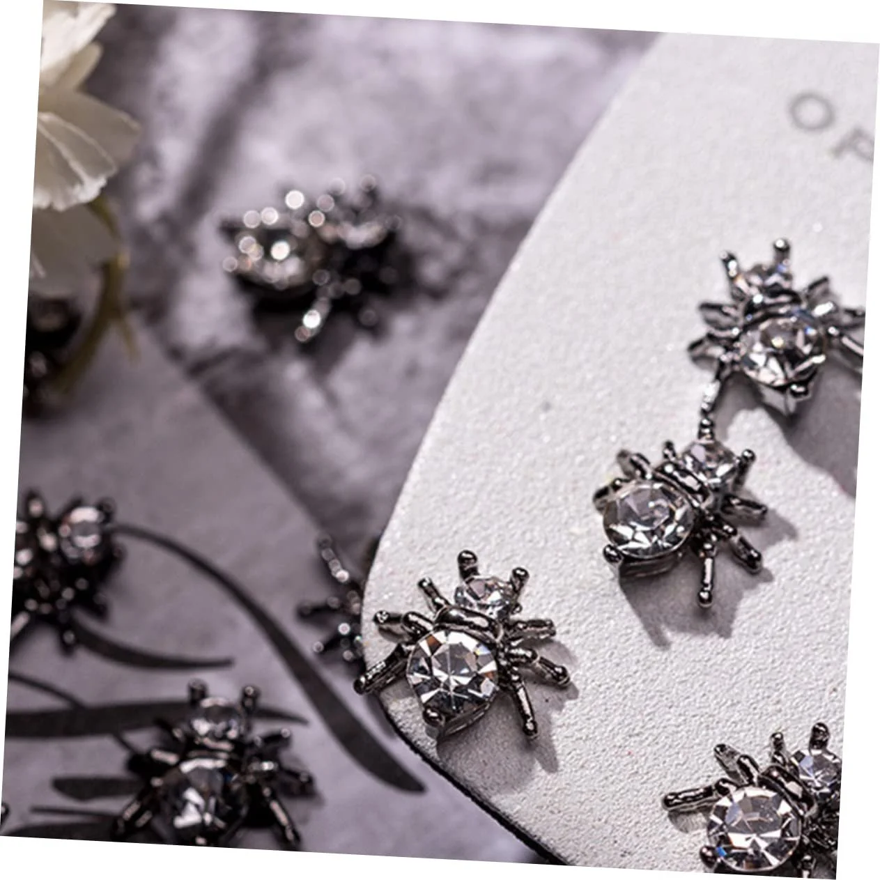 Прикраса для нігтів Павук Готичні на Хелловін для манікюру, фото №6