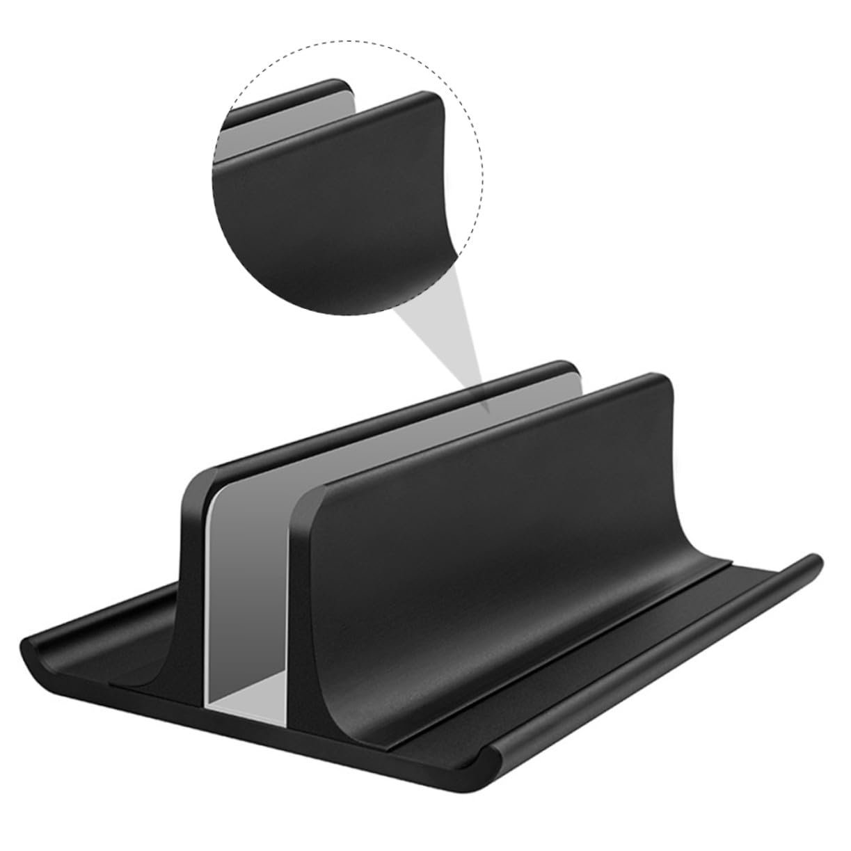 Подставка для ноутбука Вертикальная Aluminiumlegierung Radiator Rack Черный, фото №6