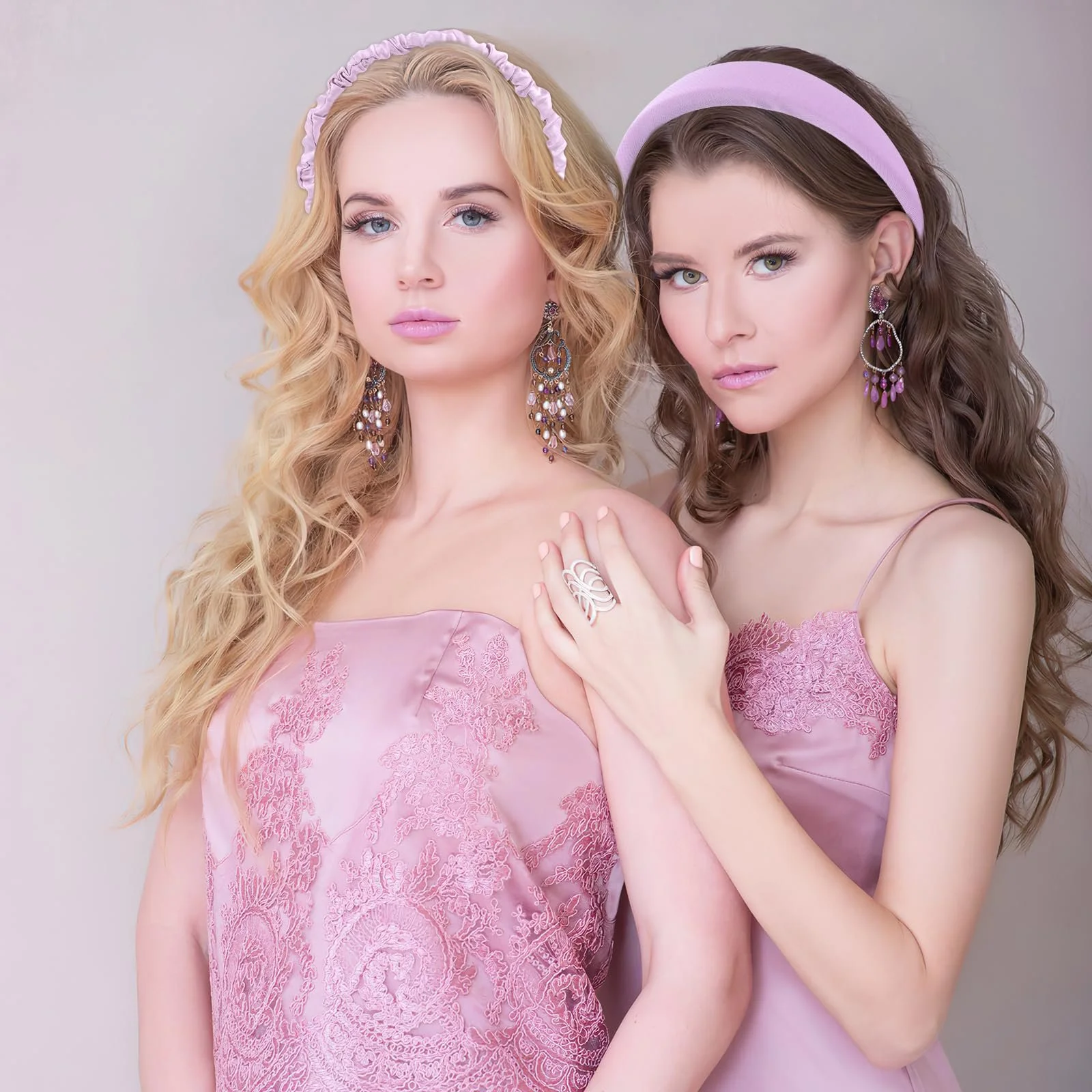 Набір обручів на голову для дівчат (3 шт.), фото №6