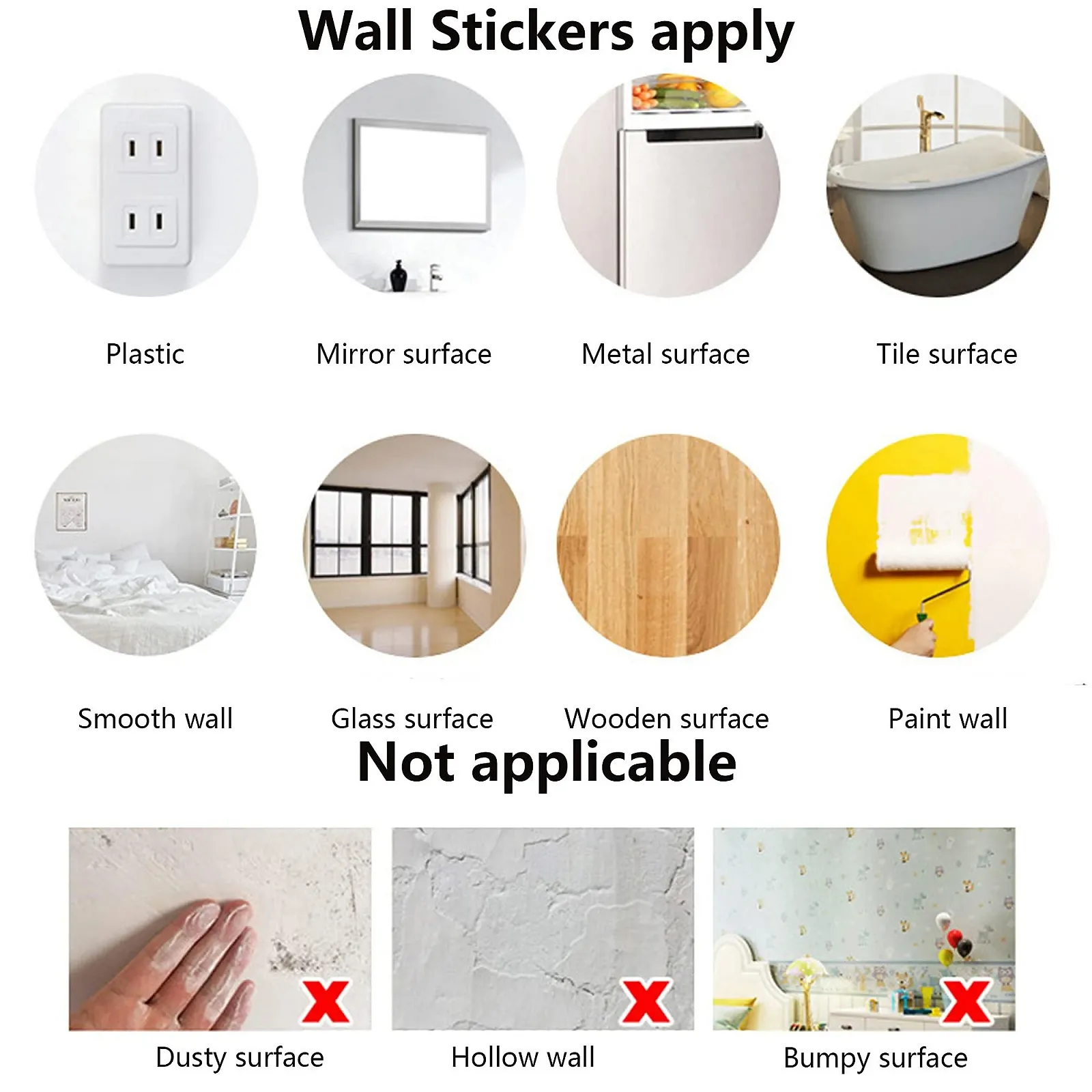 Набір наклейок на стіну 16 шт Acrylic Mirror Effect, фото №5 Набір наклейок на стіну 16 шт Acrylic Mirror Effect, фото №5