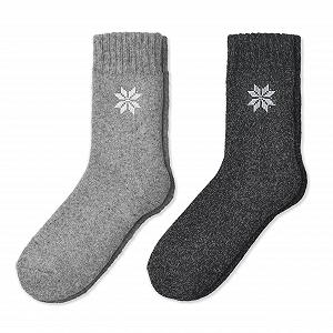 Носки NORDIC Premium Crew с 70% содержанием шерсти мериноса для мужчин и женщин, влагоотводящие, мягкие и удобные, 2 пары - Фото 1