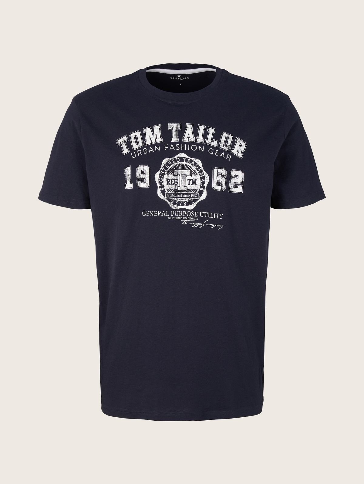 Футболка 1008637-10690 Tom Tailor Темно-синій S, фото №4