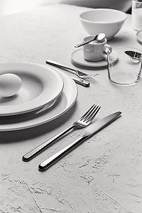 Чайная ложка Alessi Amici BG02/7, нержавеющая сталь 18/10, серебряная synthetic.ua - Фото 1