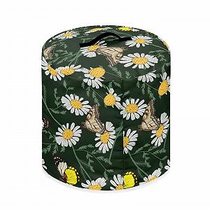 Чехол ZIATUBLES Butterfly Daisy Floral Slow Cooker Dust Cover с карманом M synthetic.ua - Фото 1