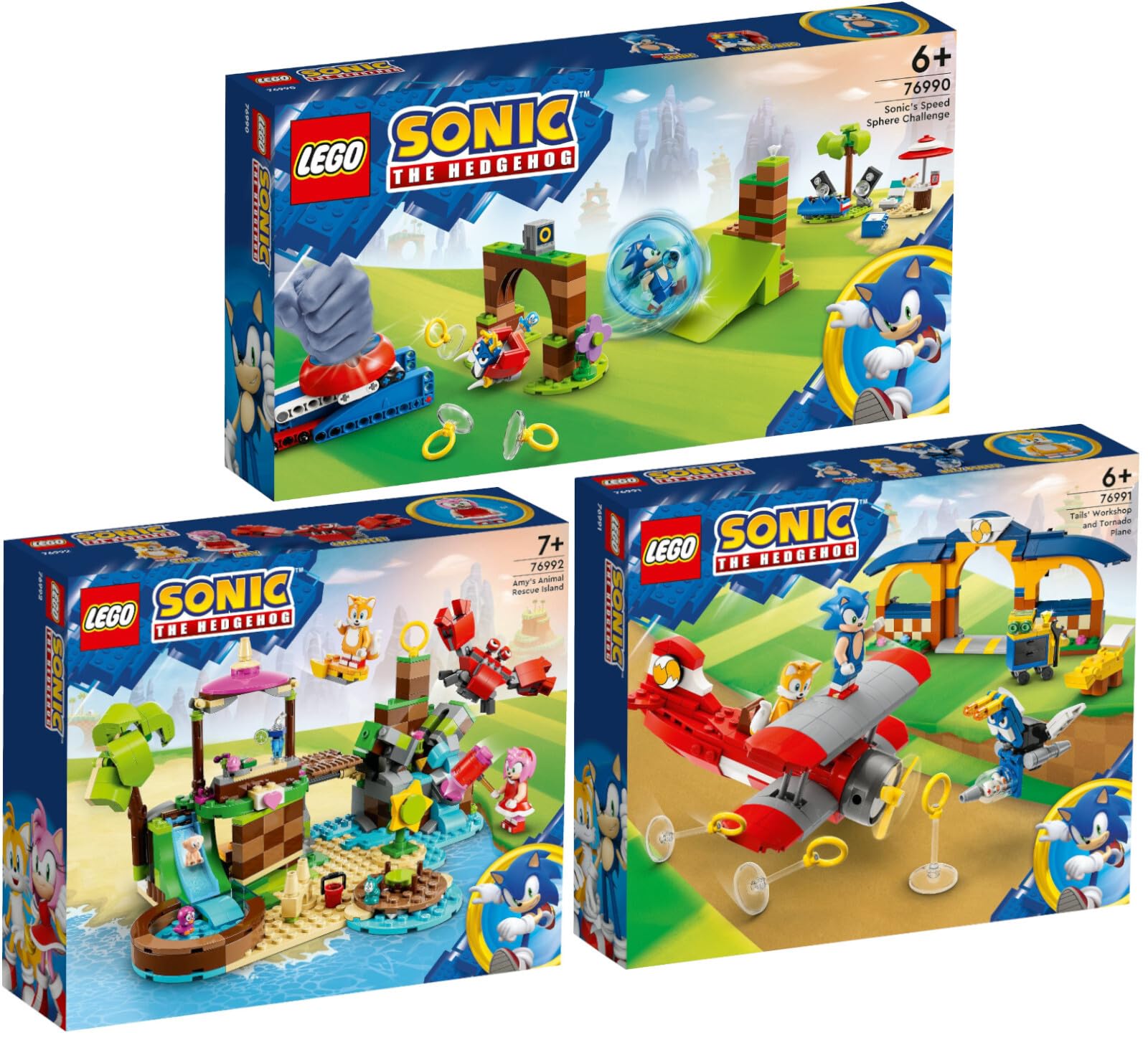 Lego Sonic Набір з 3 елементів, фото №1