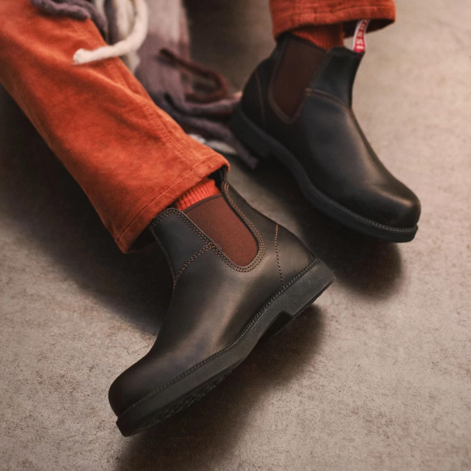 Челсі черевики шкіряні Infinity Leather Rossi Booma 607 шкіряні австралійські унісекс щиколотки, фото №6