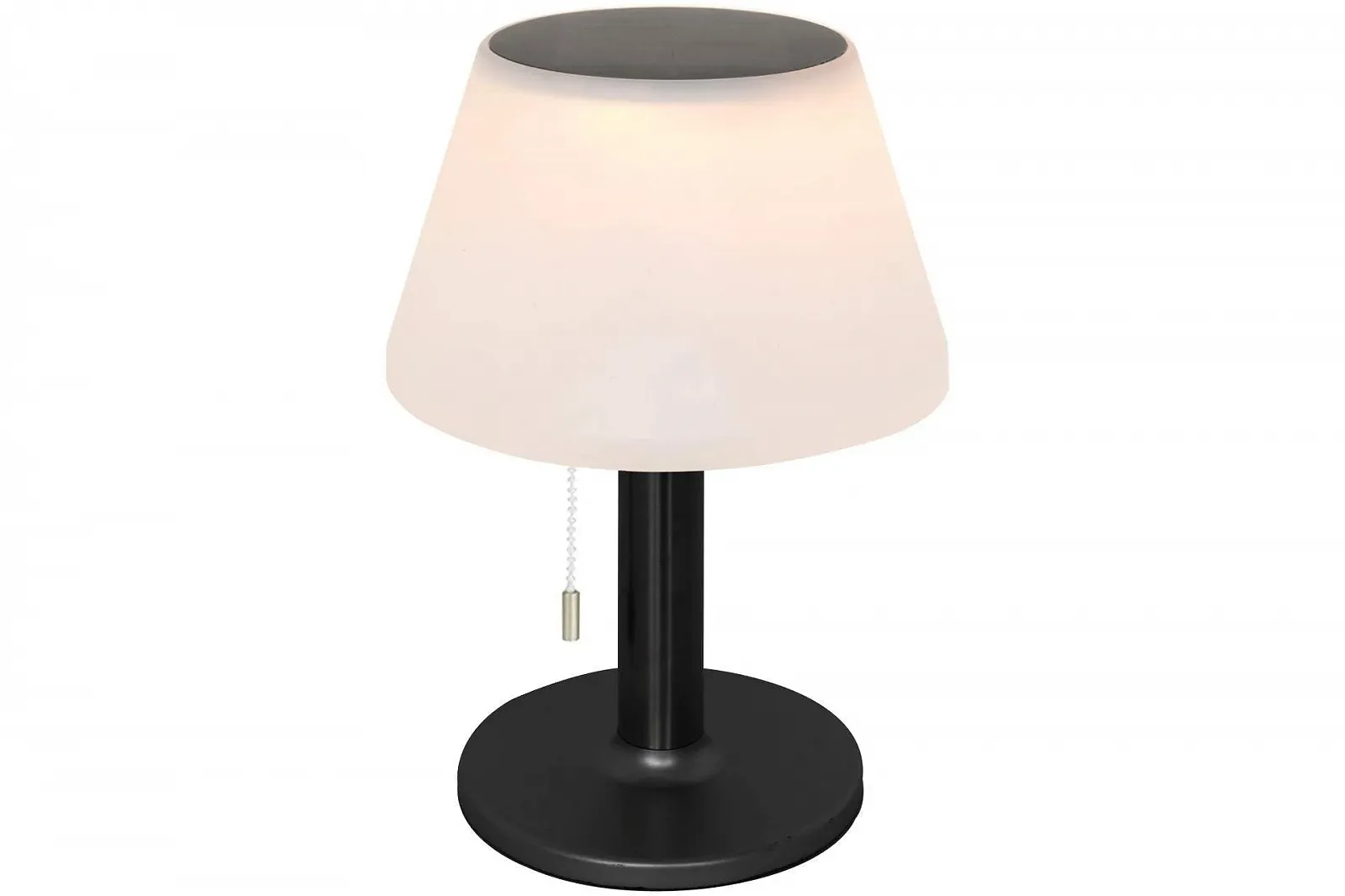 Настільна лампа Kynast Solar LED 10 LED 2 рівні яскравості Тепла біла Чорна для вулиці, фото №3