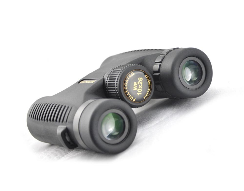 Даховий бінокль Visionking 10x26 BaK4 чорний полювання фауна, фото №2