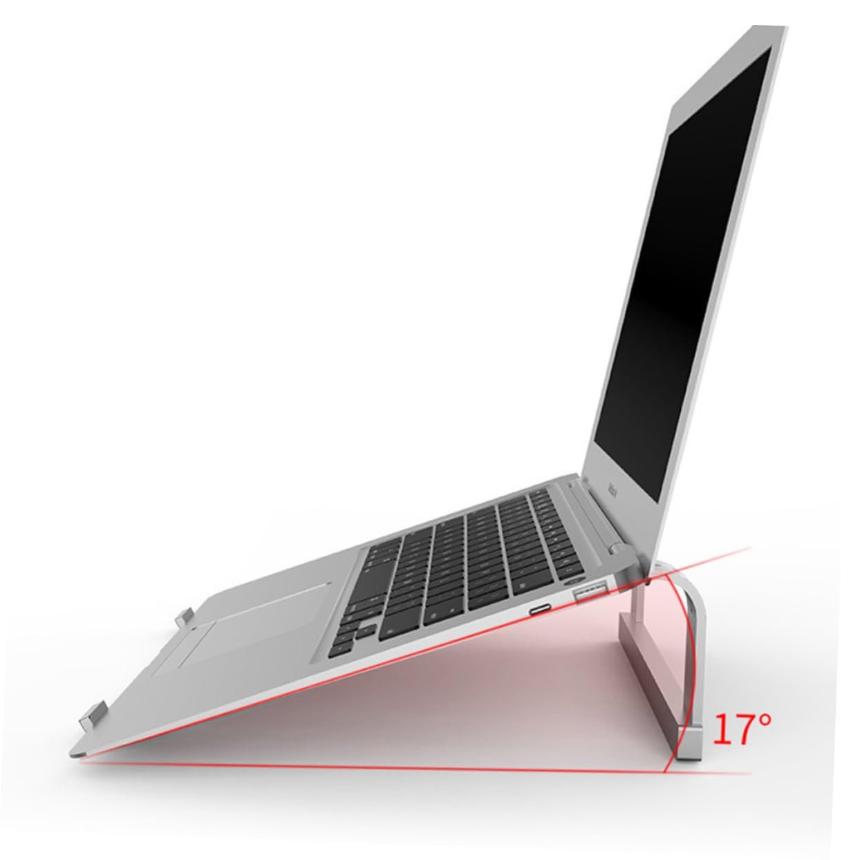 Підставка для ноутбука Homoyoyo Алюмінієва регульована по висоті з вентиляцією, фото №6