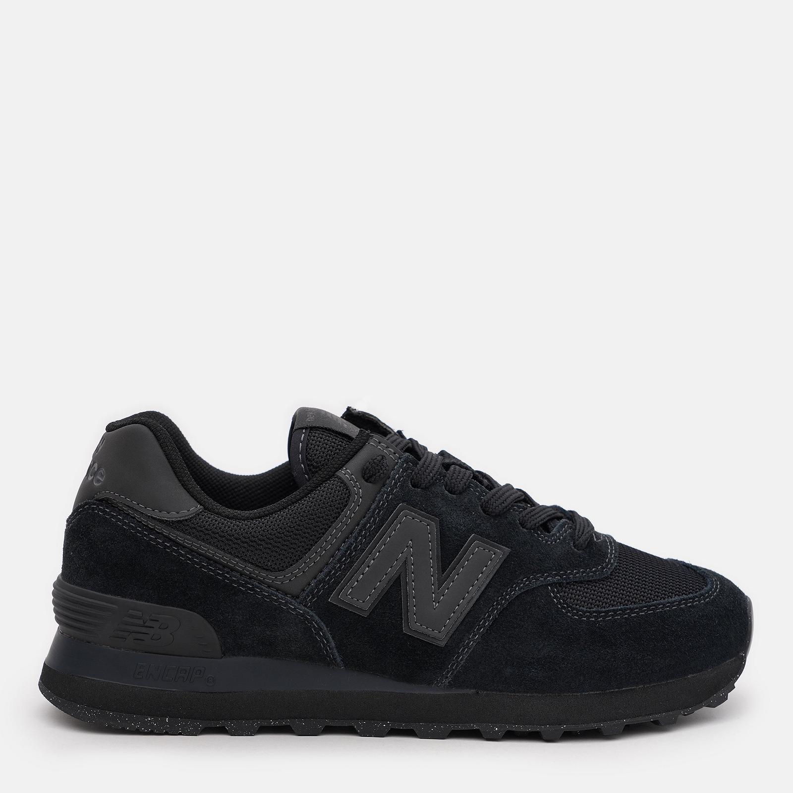 Кросівки New Balance 574 Classic GL 40 EU / 25 см / Чорні, фото №1