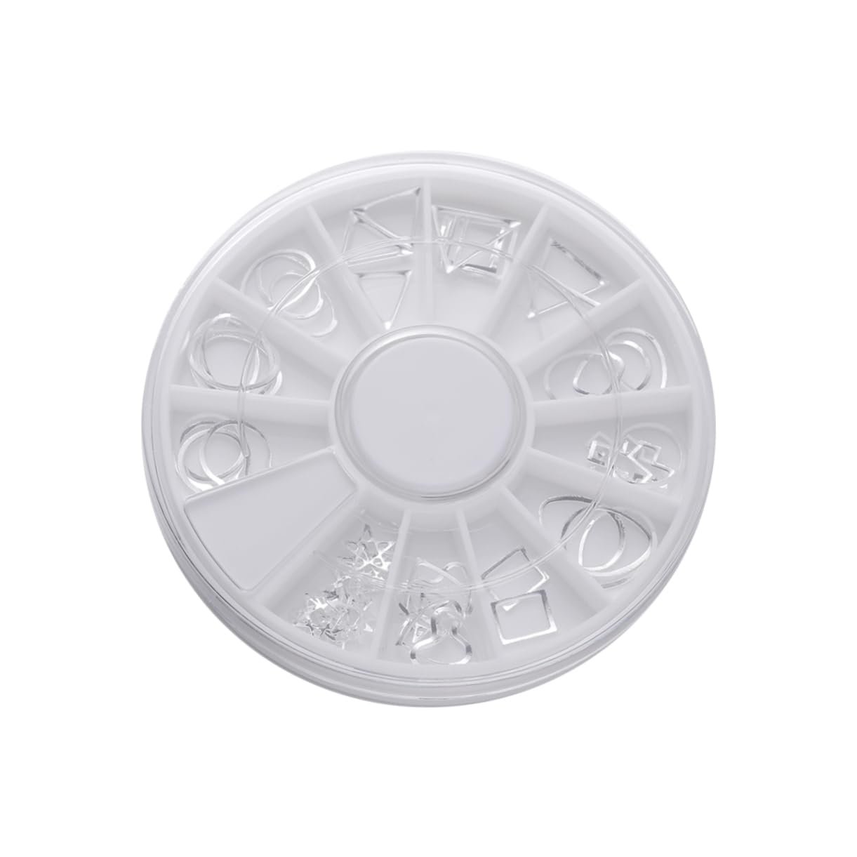 Металеві FRCOLOR 12 Набір для дизайну нігтів у 12 відділеннях, фото №2