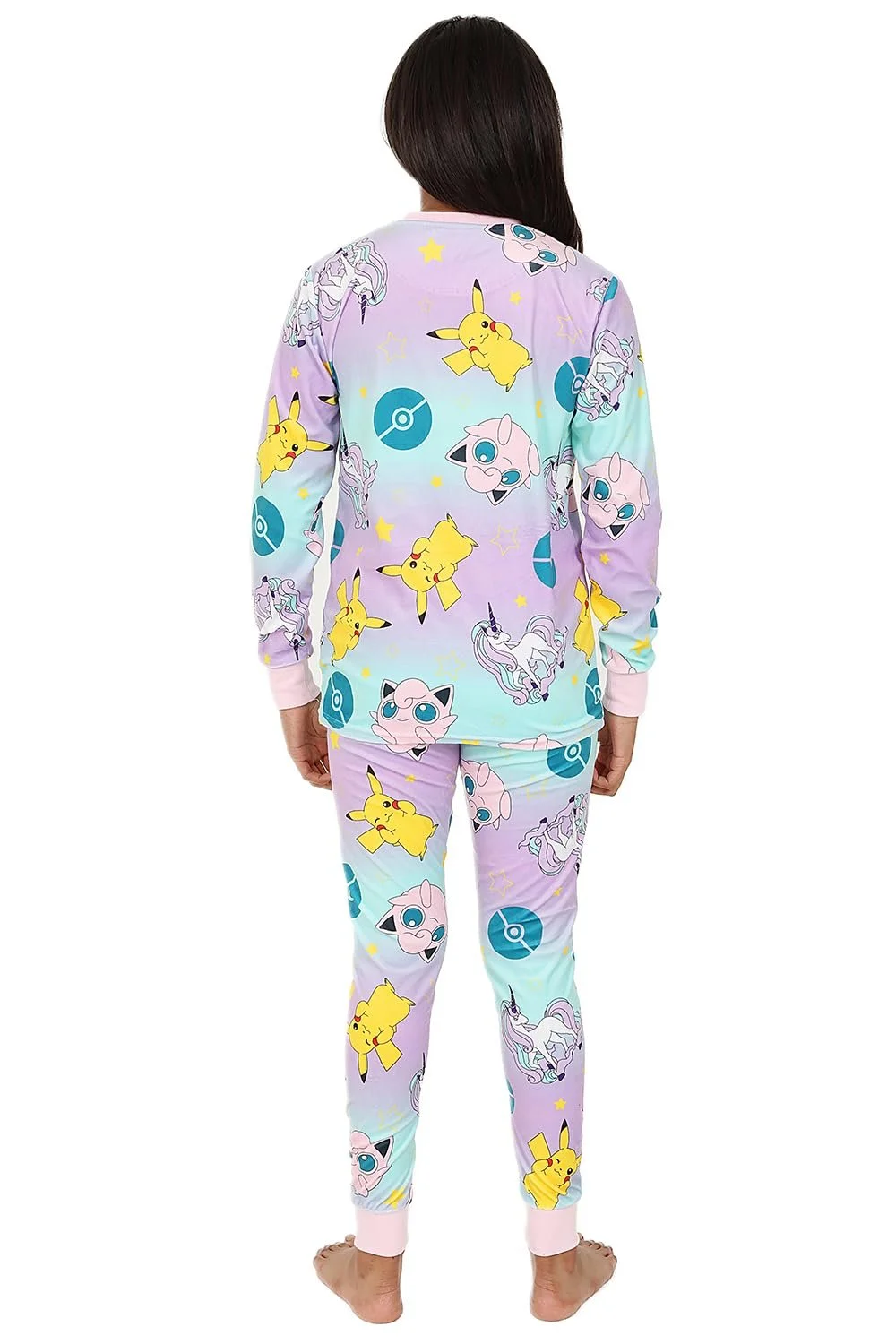 Комплект пижамы Флис Pikachu Girls Pokemon Розовый, фото №5 Комплект пижамы Флис Pikachu Girls Pokemon Розовый, фото №5