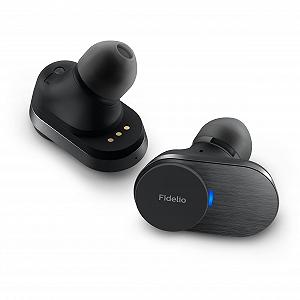 Наушники Philips Fidelio T1 True Wireless с активным шумоподавлением Pro+, аудиофильское качество, черные - Фото 1