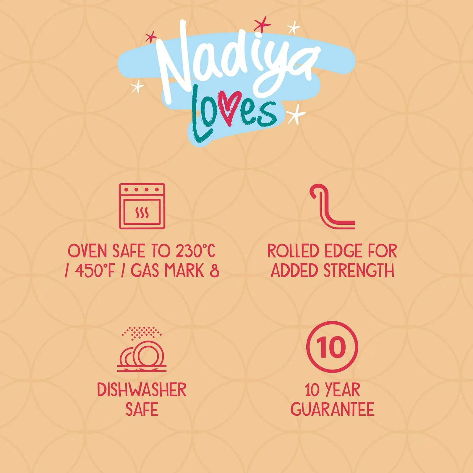 Форма для хлеба Prestige x Nadiya 9" x 5" антипригарная стальная бирюзово-золотистая 9", фото №9