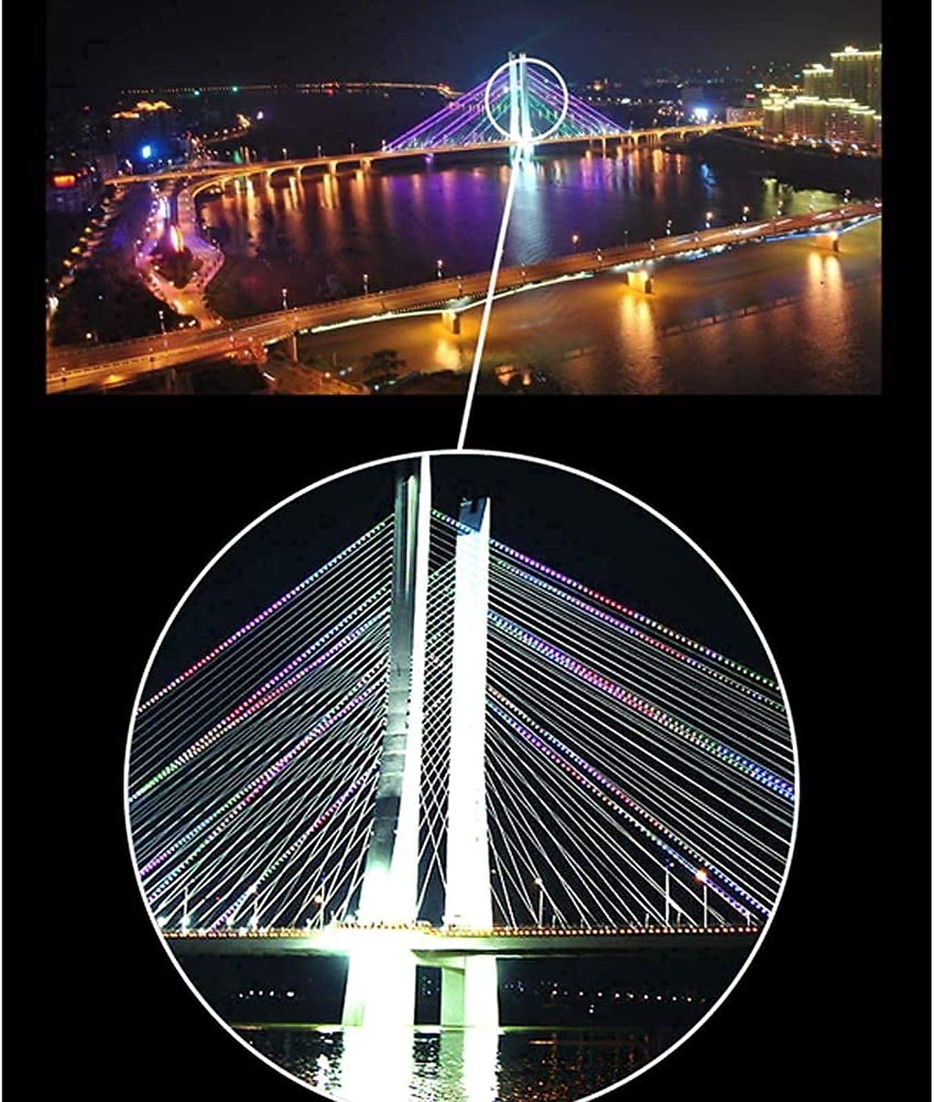 Монокуляр Wasserdicht Hochleistung Компактний Bak4 Призмовий Об'єктив з Адаптером для Смартфона і штативом, фото №3