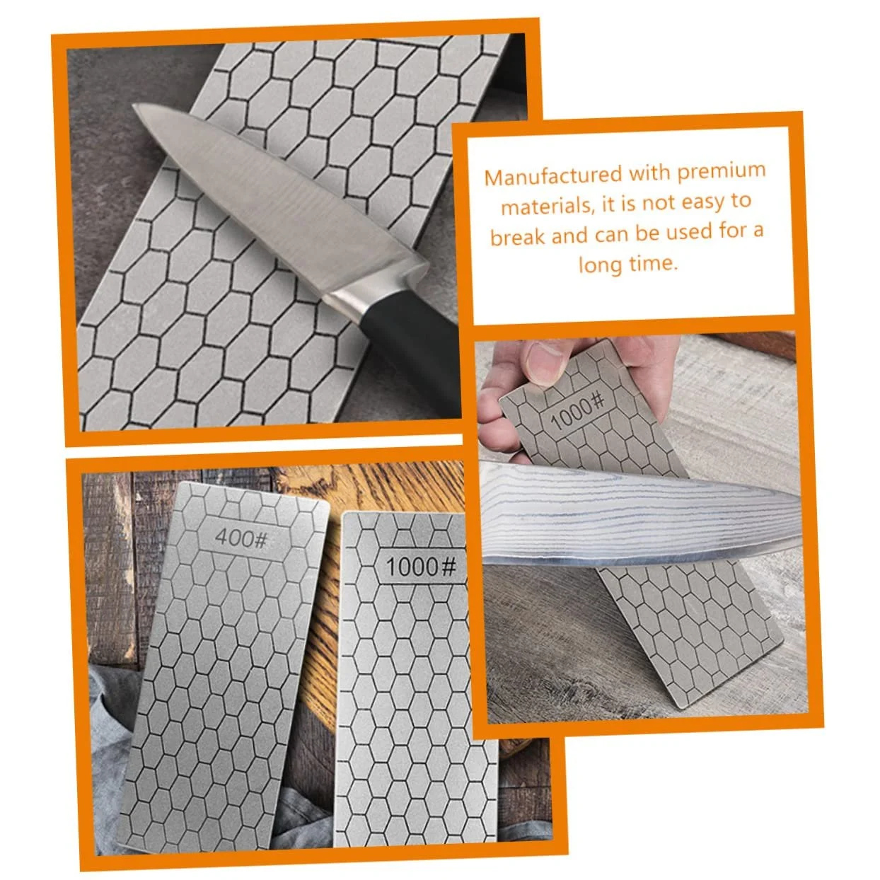 Набір точилок для ножів алмазних VILLCASE 3 шт., фото №4 Набір точилок для ножів алмазних VILLCASE 3 шт., фото №4