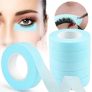 Стрічка EBANKU Eyelash Extensions 0.5 дюйма x 10 ярдів блакитний - Фото 1