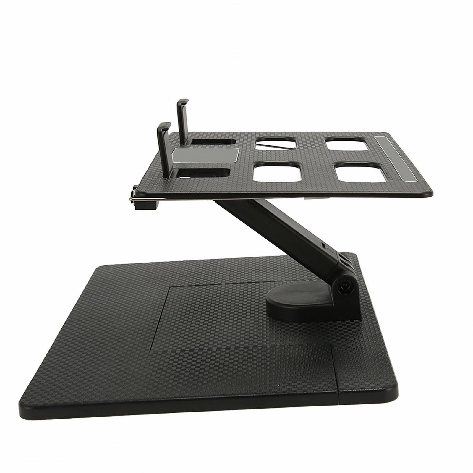 Підставка для ноутбука з основою, що обертається на 360 градусів, ергономічна складана, фото №8