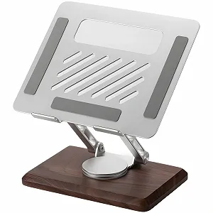 Регулируемая по высоте подставка для ноутбука с вращением на 360 - Фото 1