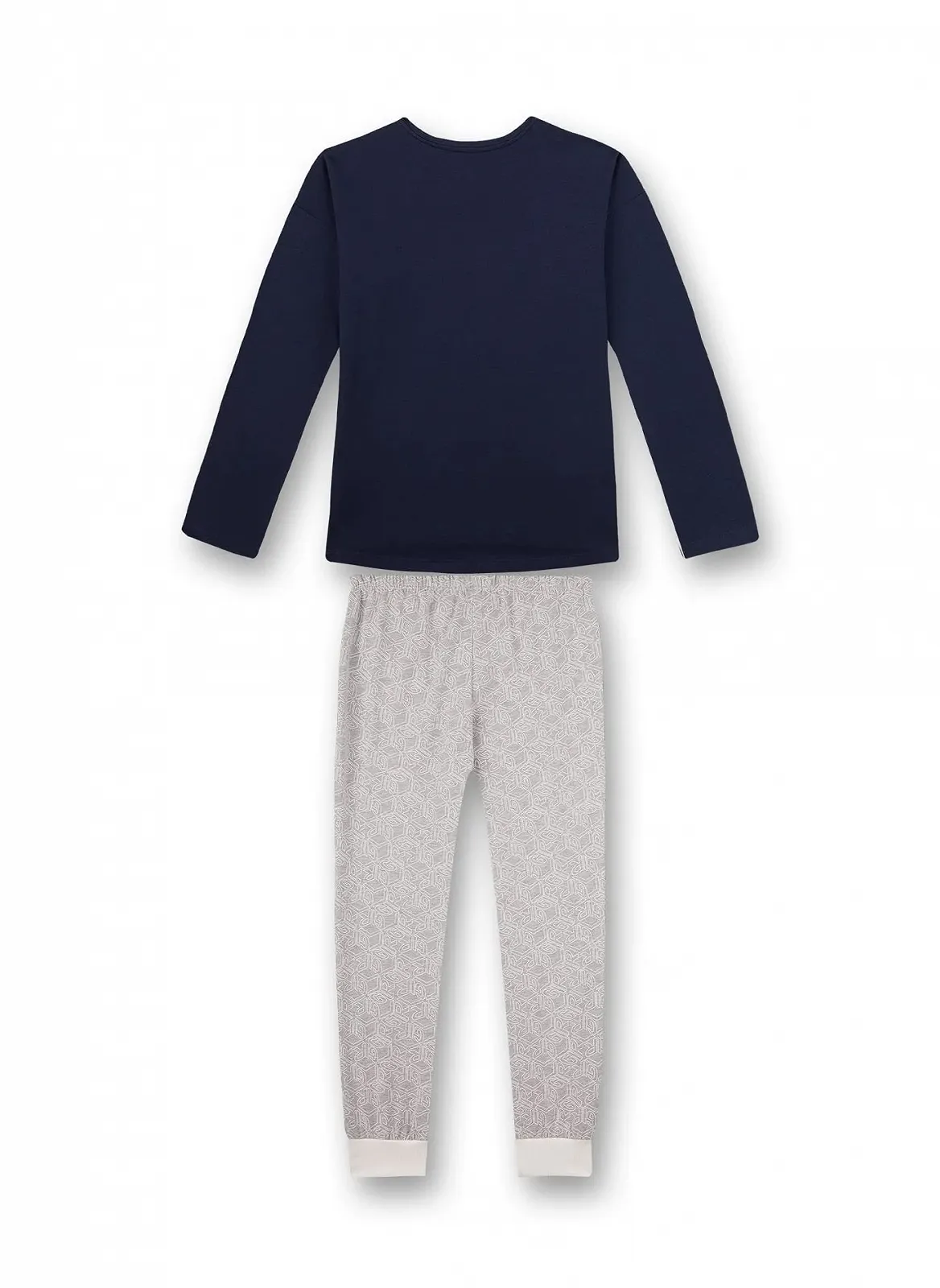 Піжама Sanetta Довга для дівчат Синя, фото №2 Піжама Sanetta Довга для дівчат Синя, фото №2