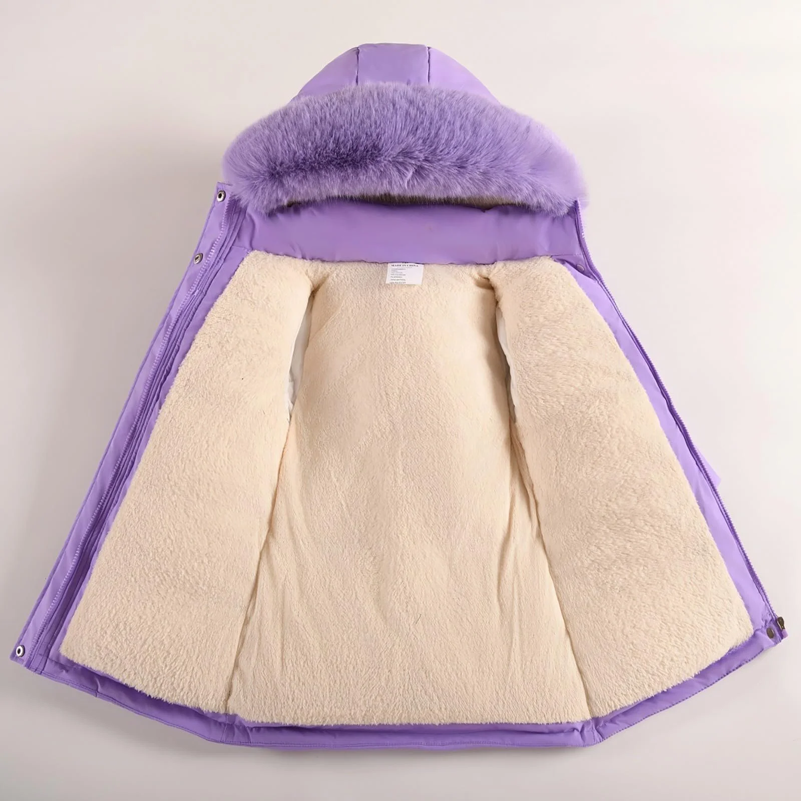 Пальто для дівчинки Generisch Довга стьобана куртка, фото №8