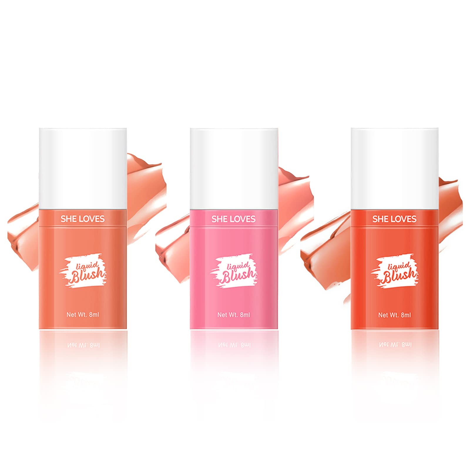 Жидкие румяна Holzsammlung Liquid Blush 3 шт., фото №1