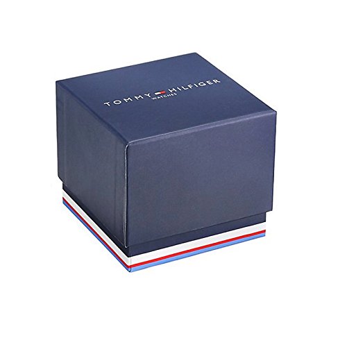 Автоматичні чоловічі годинники Tommy Hilfiger 1791887 з чорним шкіряним ремінцем чорні, фото №3