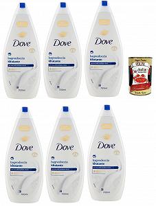 Піна для душу Dove Softness and Care 6 x 700 мл - Фото 1