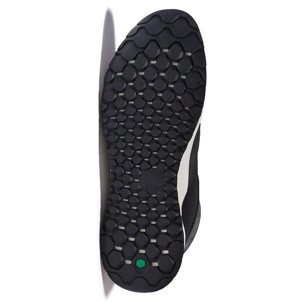Мужские ботинки Timberland Greenstride Solar Wave на шнуровке неоново-желтого цвета, фото №2