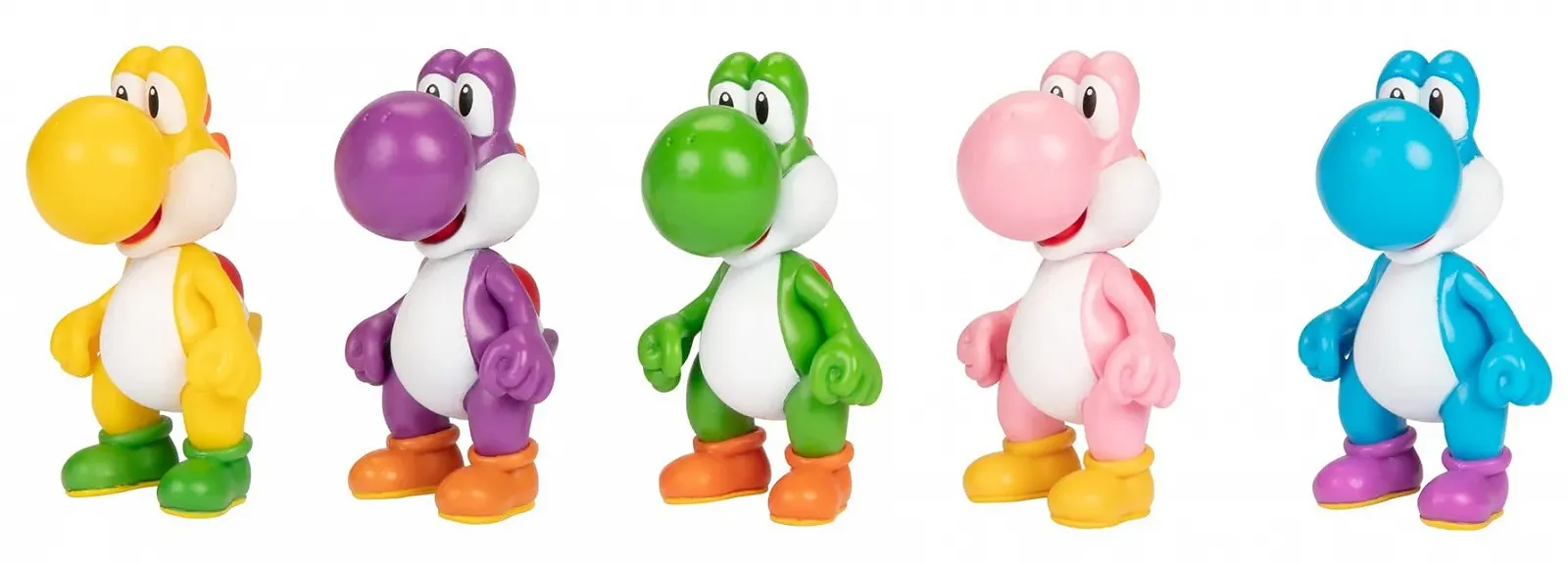 Набір фігурок Nintendo Yoshi / 5 штук / 6,5 см, фото №7 Набір фігурок Nintendo Yoshi / 5 штук / 6,5 см, фото №7