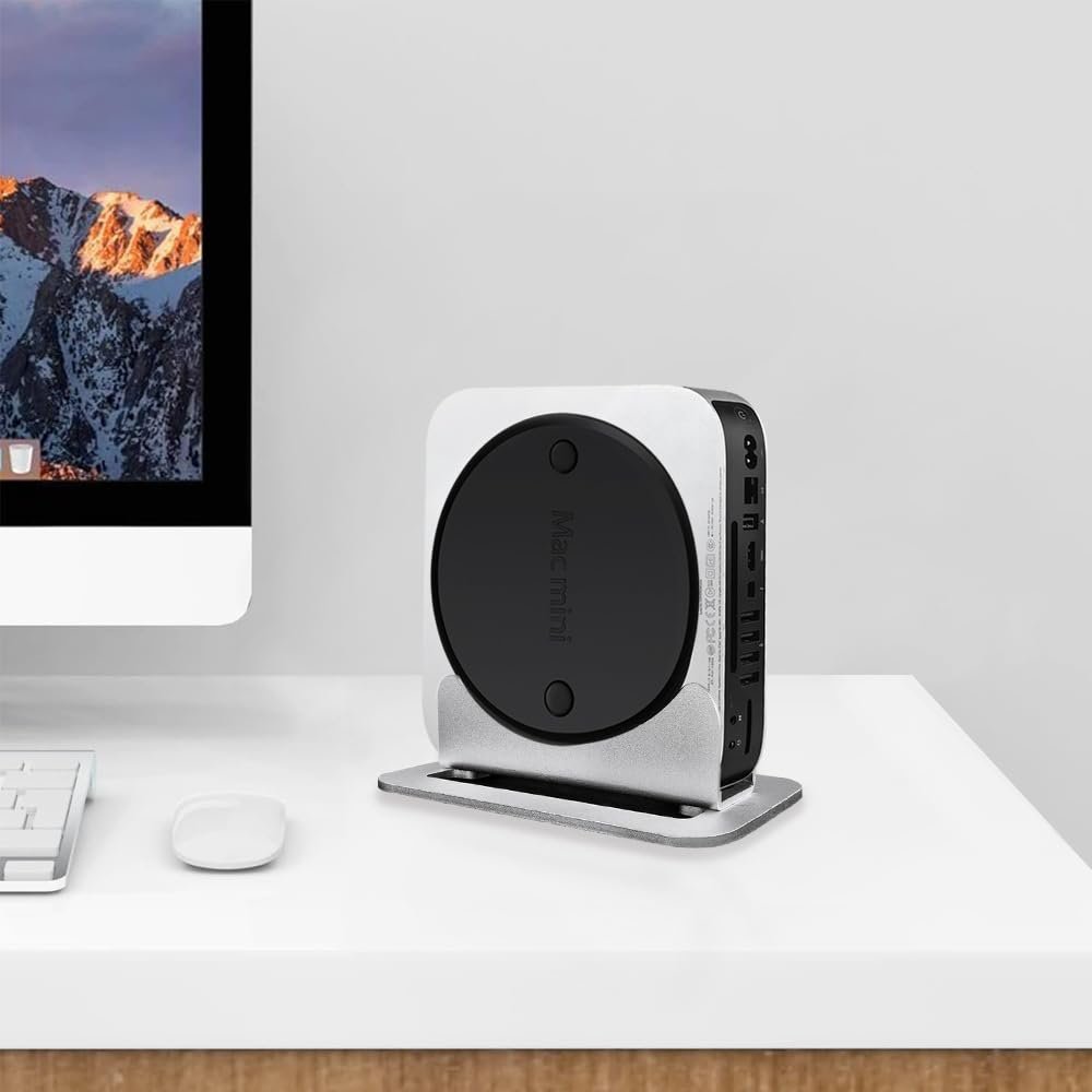 Подставка Вертикальная JEMACHE Mac Mini Серебристый, фото №7