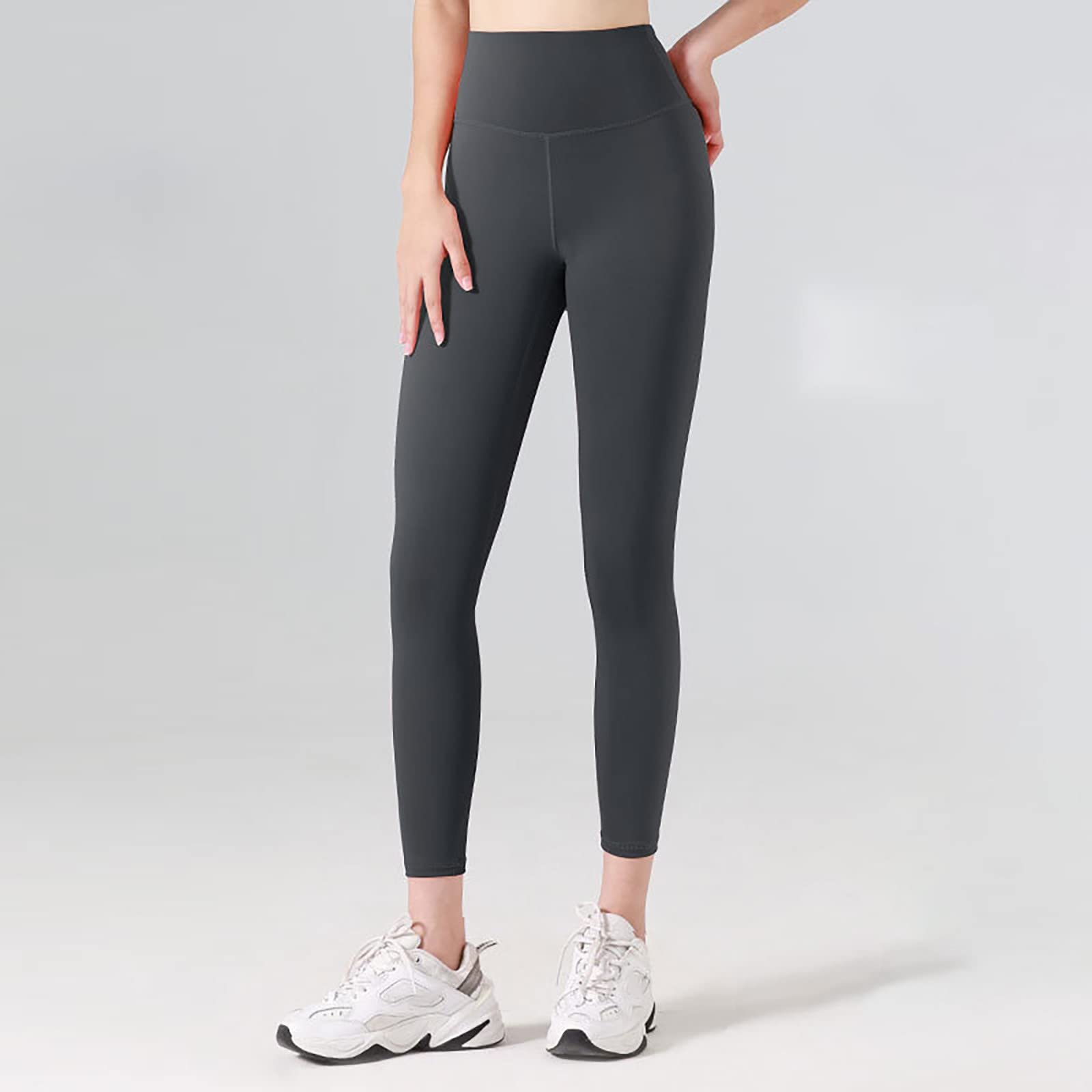 Спортивні легінси Жіночі з високою посадкою Slim Fit Безшовні Спортивні Для спортзалу Легінси Push Up Tummy Control Для йоги Дихаючі та непрозорі Для фітнесу, йоги, тренувань, повсякденні Спортивні легінси Жіночі довгі, фото №3