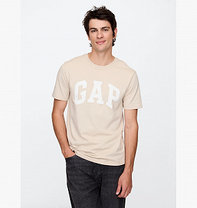 Футболка мужская Gap Everyday Soft Logo L synthetic.ua - Фото 1