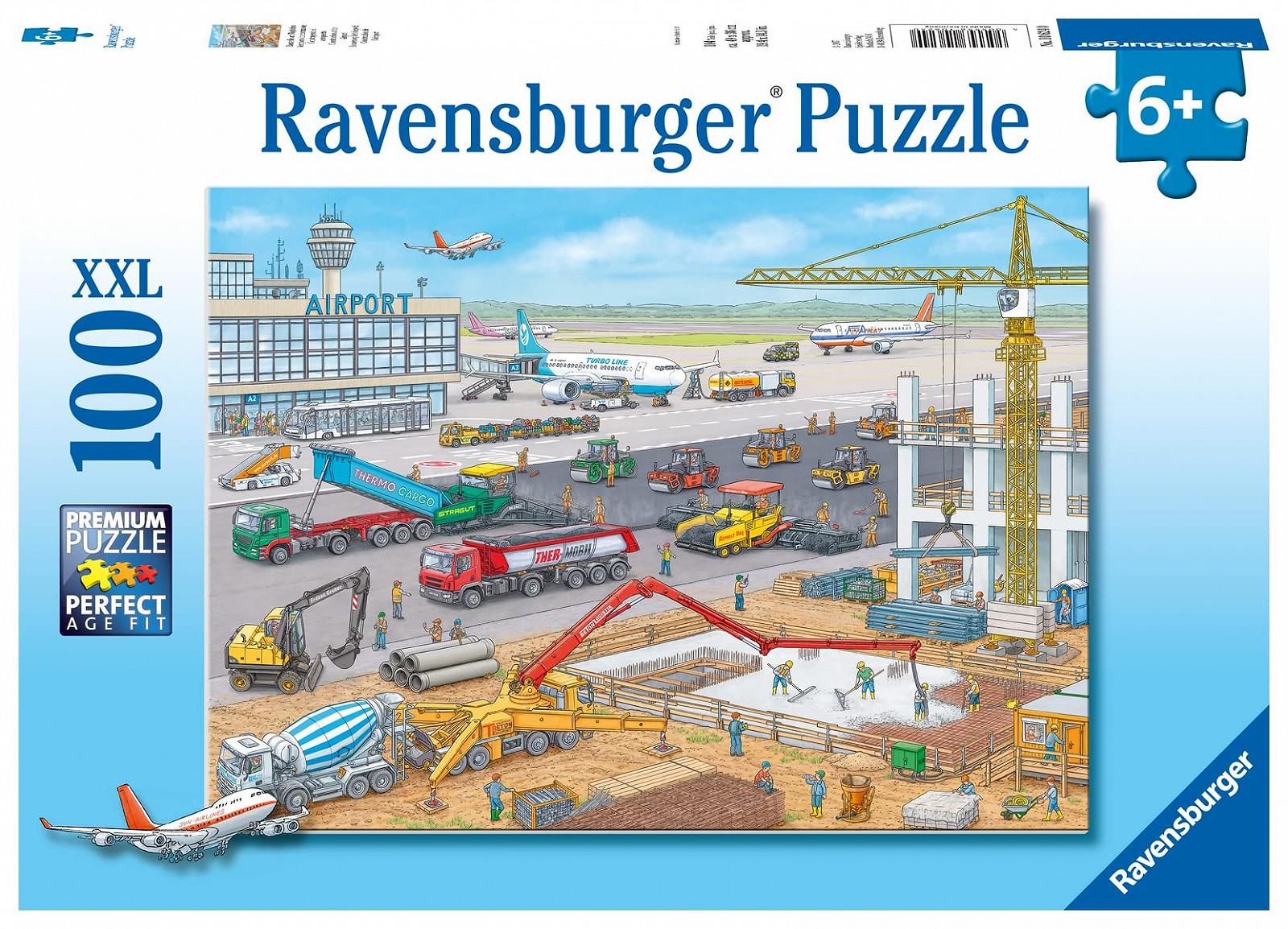 Пазл Ravensburger 10624 Будівельний майданчик в аеропорту, фото №1