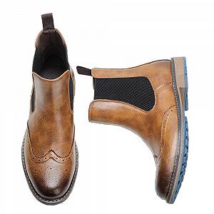 Челсі Harssidanzar Чоловічі Чоботи Шкіряні Повсякденні ціна на synthetic.ua - Фото 1 Челсі Harssidanzar Чоловічі Чоботи Шкіряні Повсякденні synthetic.ua - Фото 1