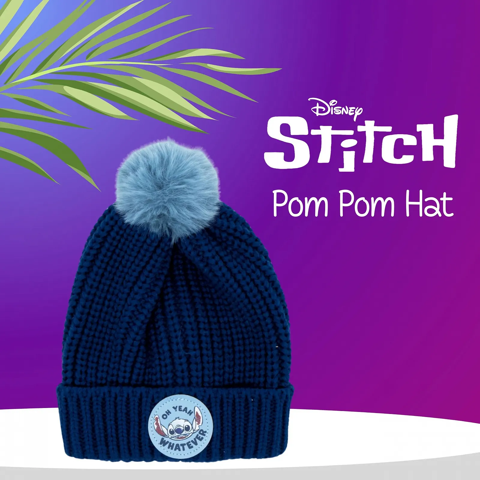 Шапка Disney Стич, вязаная, фото №3