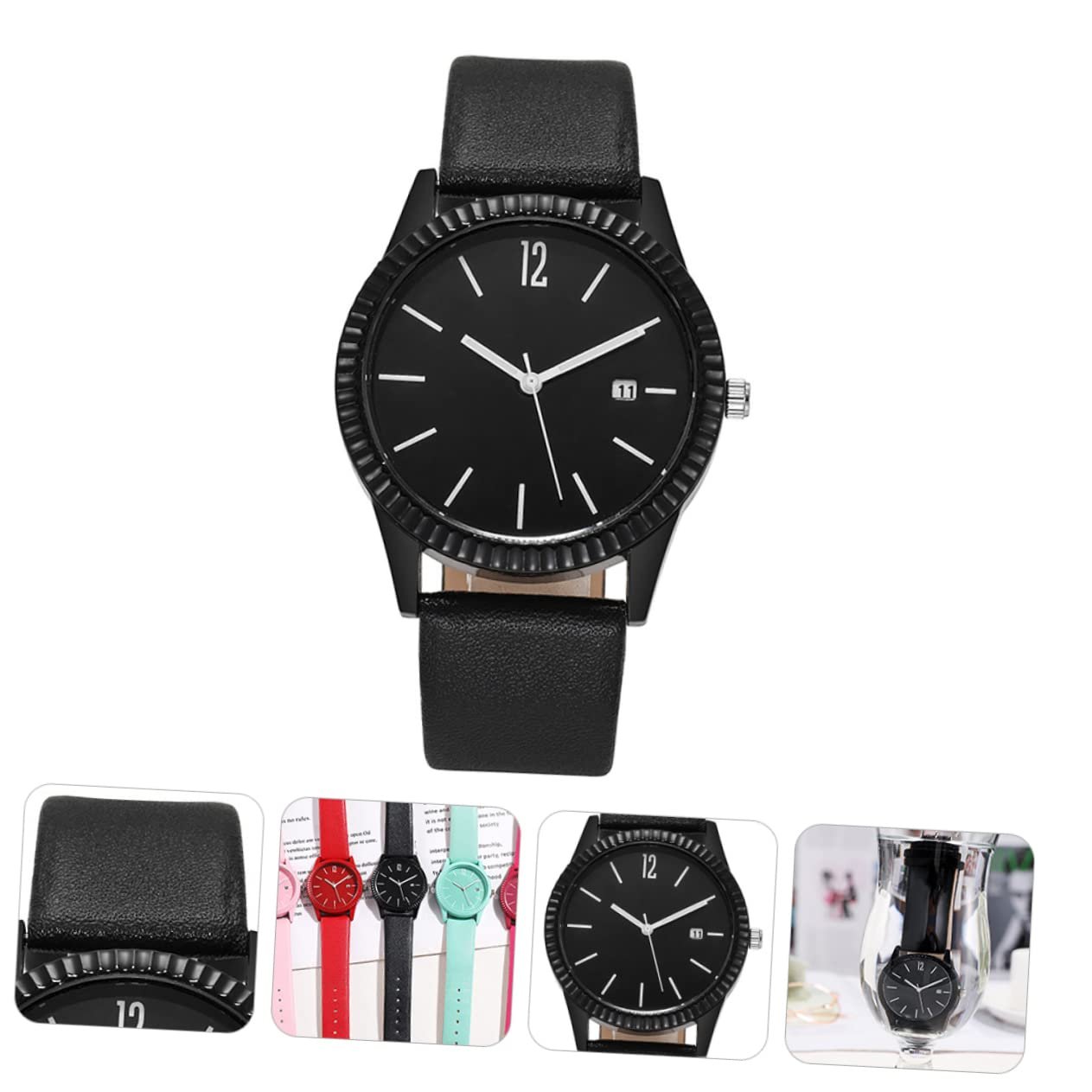 Часы VALICLUD Кварцевые Наручные Женские Часы Элегантный Декоративный Браслет, черный, Ремешок., фото №6 Часы VALICLUD Кварцевые Наручные Женские Часы Элегантный Декоративный Браслет, черный, Ремешок., фото №6