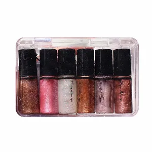 Купить Тени для глаз Allbestaye Жидкая с блестками, 6 цветов - Фото 1 Тени для глаз Allbestaye Жидкая с блестками, 6 цветов - Фото 1