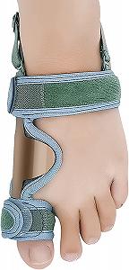 Коректор великого пальця стопи ортопедичний з регульованим розміром, дихаючий, міцний метал, який не легко деформується, для полегшення стану при вальгусній деформації великого пальця стопи, як для чоловіків, так і для жінок - Фото 1