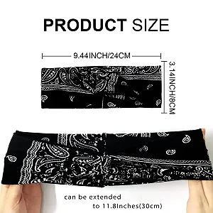 Повязка на голову Pubiao, 3 шт., женская, богемная synthetic.ua - Фото 1