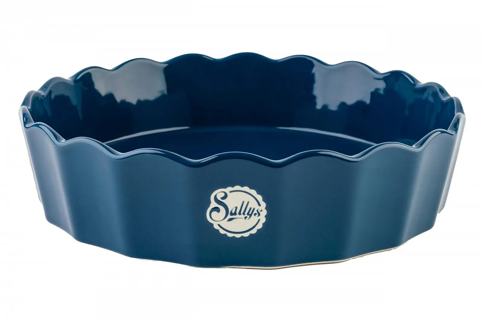 Форма для запекания Sallys Stoneware Круглая 32,5 x 7 см Устойчивая к царапинам Night Blue, фото №1