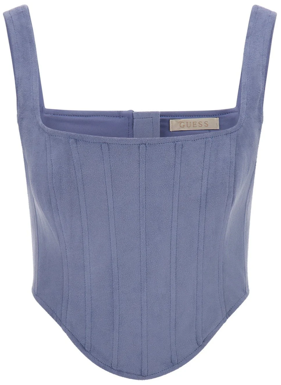 Женский корсетный топ GUESS JEANS / Сиренево-голубой / Размер S, фото №1