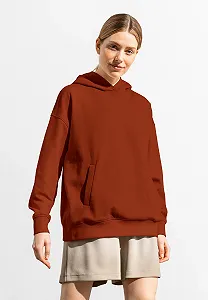 Жіноче худі Les Lunes The Elzaa Hoodie Rust - M synthetic.ua - Фото 1