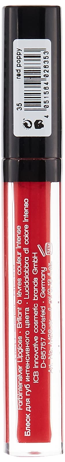 Блиск Misslyn Rich Colour Gloss No. 35 Червоний мак, фото №2