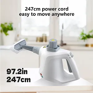 Ручний пароочисник 1000 Вт 3.2 Бар 9 аксесуарів synthetic.ua - Фото 1