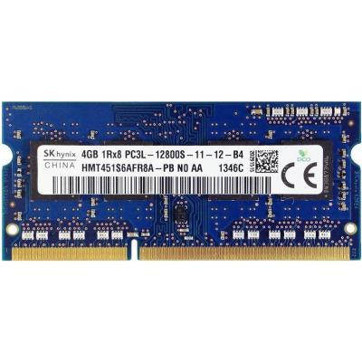Оперативная память для ноутбука SoDIMM DDR3L 4GB 1600 MHz Hynix HMT451S6AFR8A-PB, фото №1