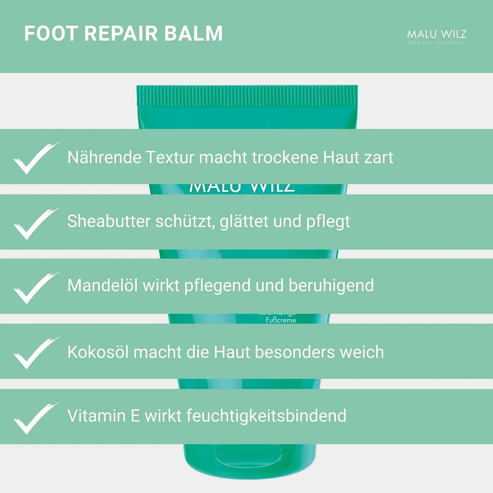 Крем для ног Malu Wilz Rich 100 мл, фото №4